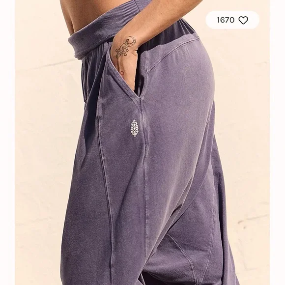 FP Movement Harem Sport Pants IN CREAM - Picture 5 of 10